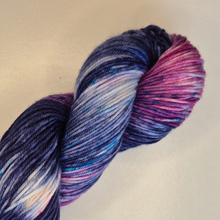 Håndfarvet Merino Sock DK