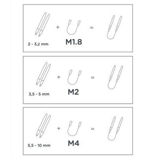 Seeknit - Shirotake M1.8 Lace sæt - strikkepindesæt