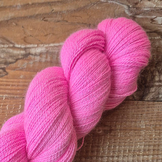 Hot Pink - Alpaca Cashmere Lace