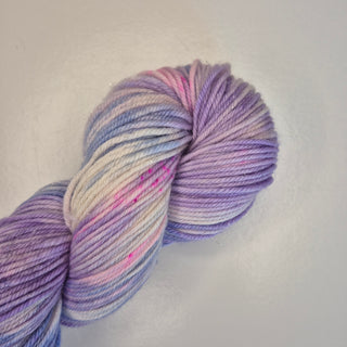 Purple Soul - Glitter Merino Sock DK