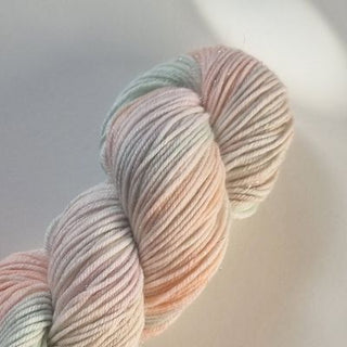 Marshmallow - Glitter Merino Sock DK
