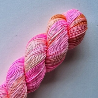 paradise sunset - merino sock