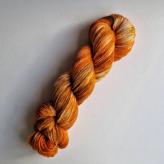 Falling Pumpkin - Merino Sock